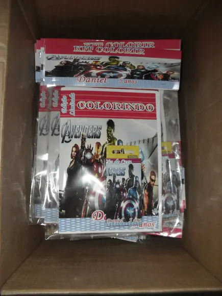 Livro Colorir Vingadores