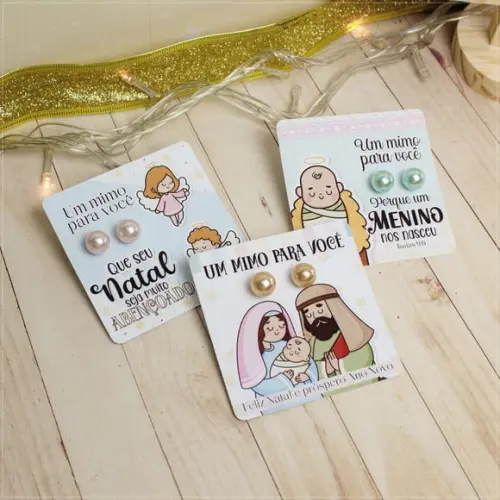 Mini Card Brinco Natal
