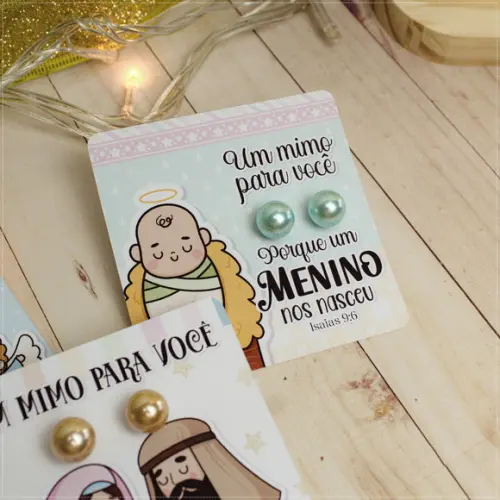 Mini Card Brinco Natal