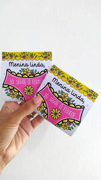 Porta Absorvente Dia da Mulher