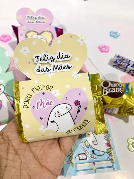 Porta Chocolate Dia das Mães