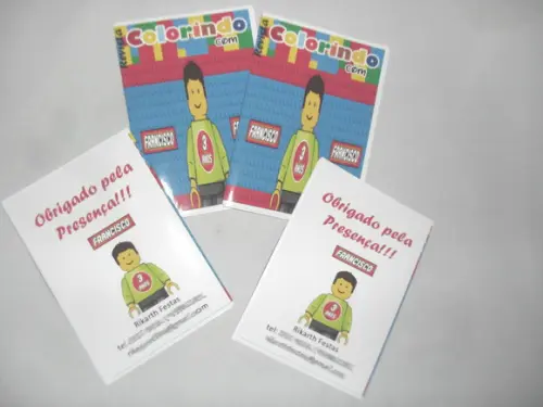 Revista Colorir Lego