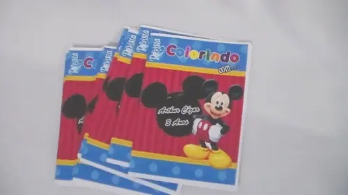 Revista Colorir Mickey