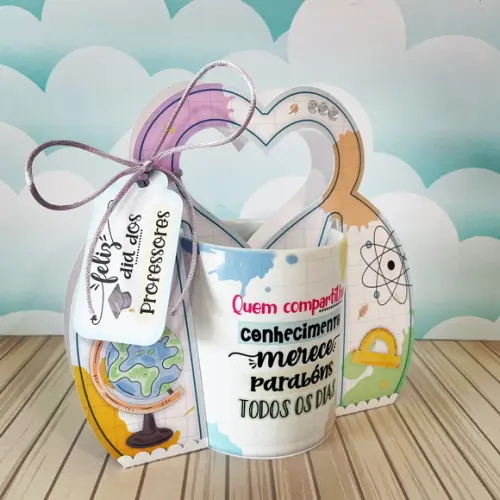 Suporte Para Caneca Dia Dos Professores