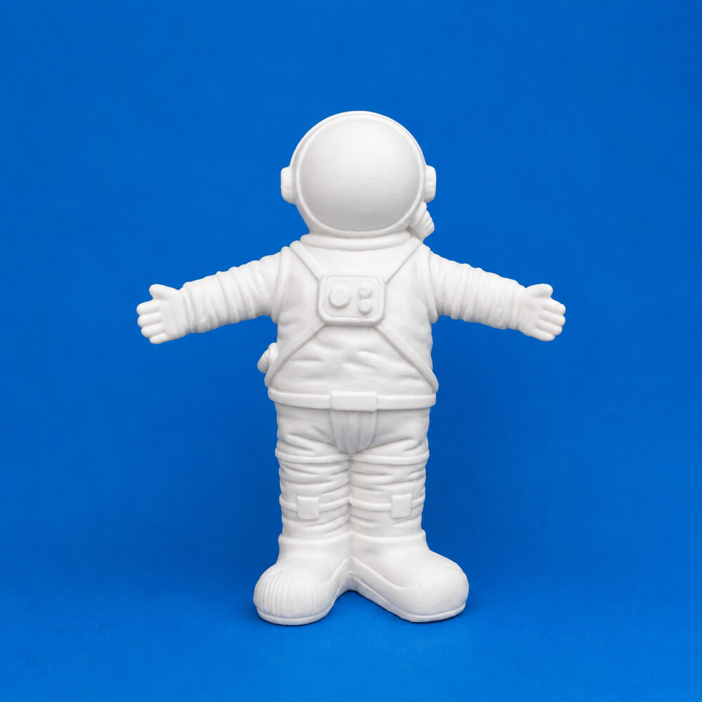 Astronauta aplique em resina