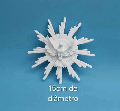 Divino Espirito Santo em resina