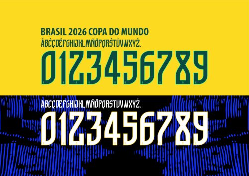 Fonte Brasil 2026 Copa do Mundo