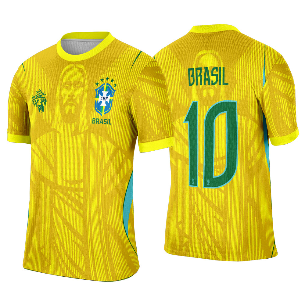 Interclasse 608 Brasil Jesus Cristo Amarela