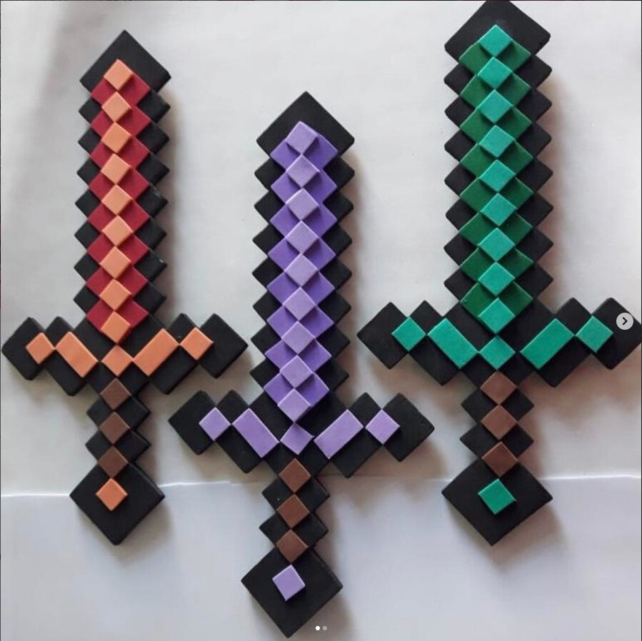 Espada E.V.A Minecraft