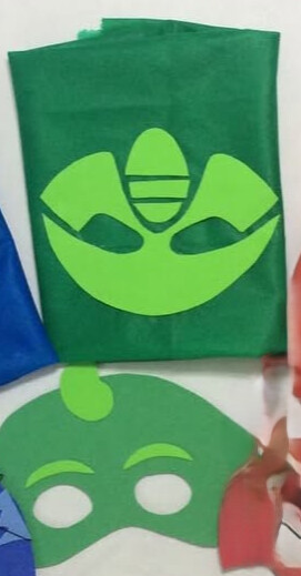 Kit Máscara e Capa PJ Masks