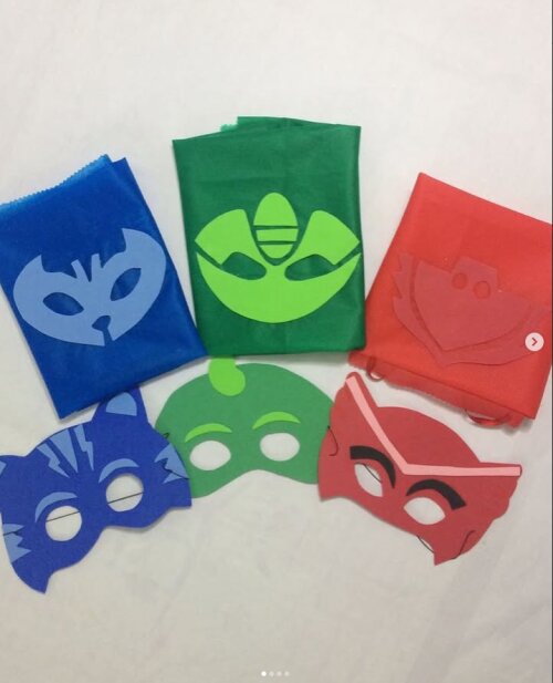 Kit Máscara e Capa PJ Masks