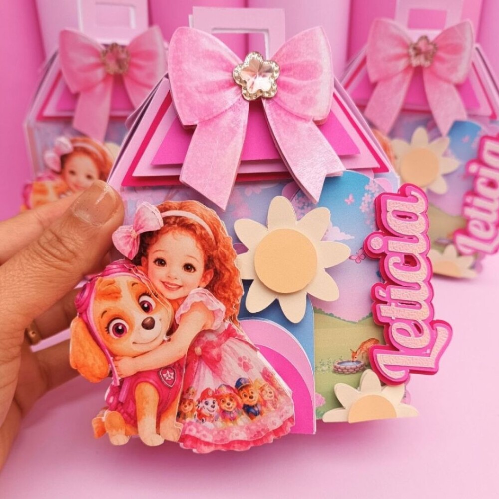 Kit Festa Patrulha Canina Skye (25 Peças)|Linha Diamante | Lembr