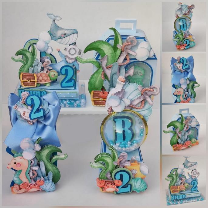 Arquivo Corte Kit Fundo do Mar