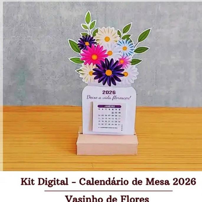 Arquivo Digital Calendário de Mesa 2026