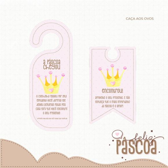 ARQUIVO CORTE CAÇA OVO PÁSCOA PRINCESA