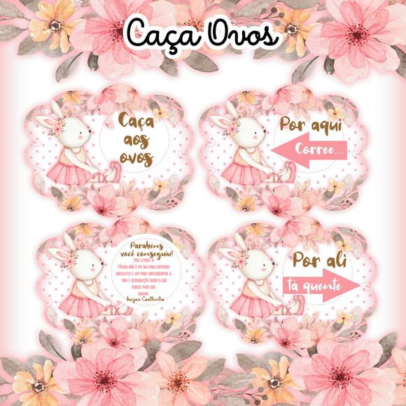 ARQUIVO CORTE CAÇA OVO PÁSCOA MENINA
