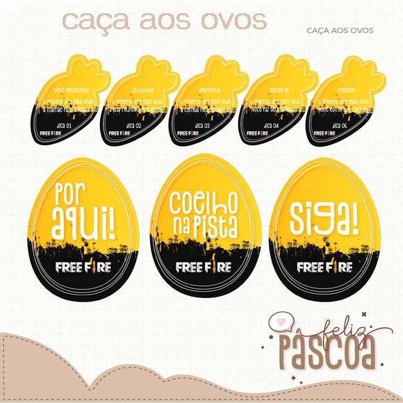 ARQUIVO CORTE CAÇA OVO FREE FIRE