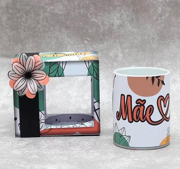ARQUIVO CORTE CAIXA CANECA DIA DAS MÃES