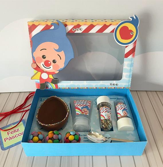 Arquivo Corte Caixa Confeiteiro Plimplim