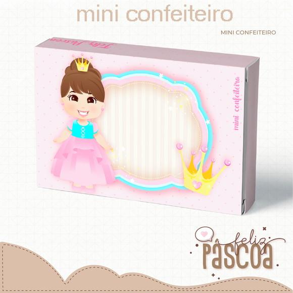 ARQUIVO CORTE CAIXA CONFEITEIRO PRINCESA
