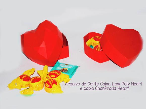 ARQUIVO CORTE CAIXA CORAÇÃO DIA DOS NAMORADOS