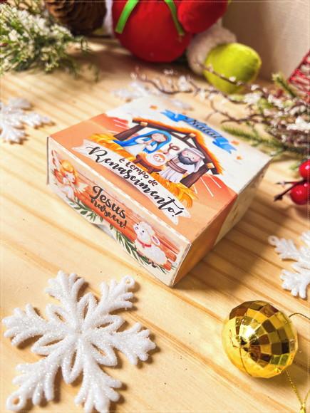 Arquivo Corte Caixa Doce Natal