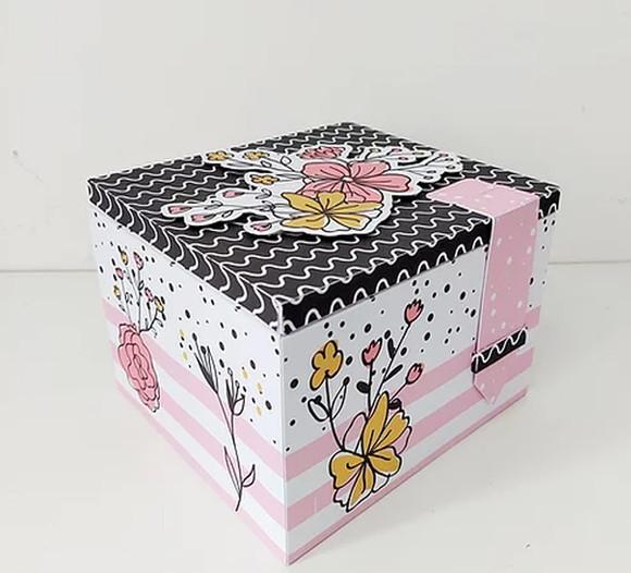 ARQUIVO CORTE CAIXA FLORAL