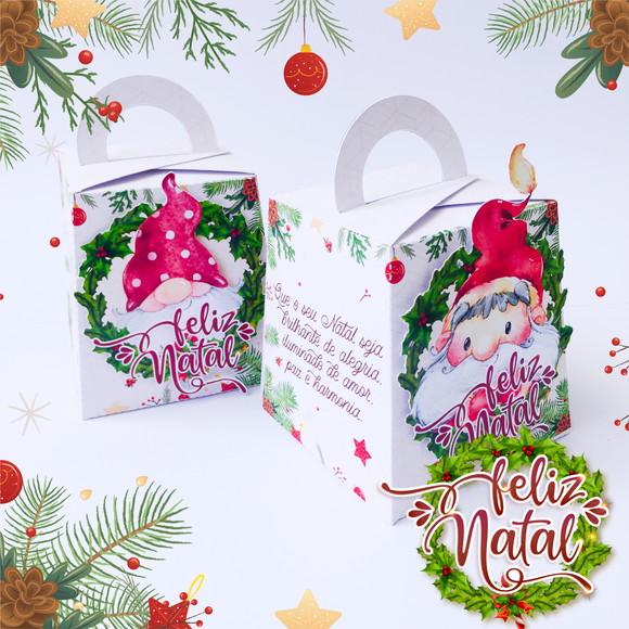 ARQUIVO CORTE CAIXA MINI PANETONE NATAL