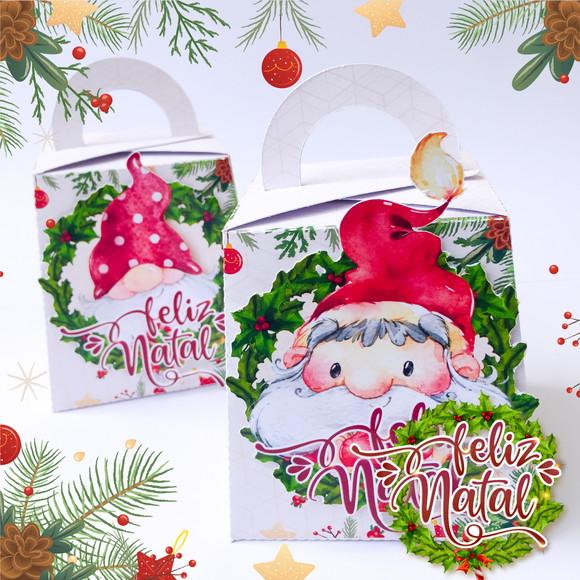 ARQUIVO CORTE CAIXA MINI PANETONE NATAL