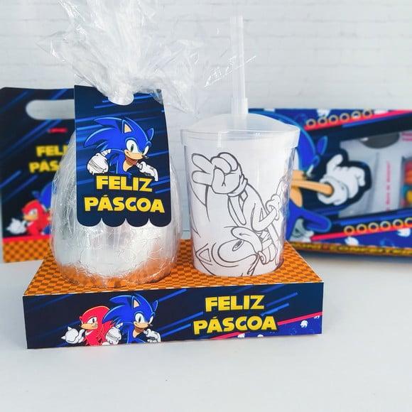 ARQUIVO CORTE CAIXA OVO KIT PINTURA SONIC
