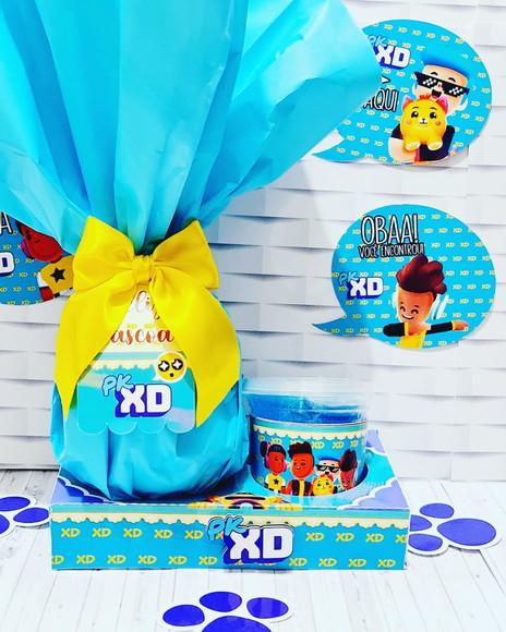 ARQUIVO CORTE CAIXA OVO KIT SLIME PK XD