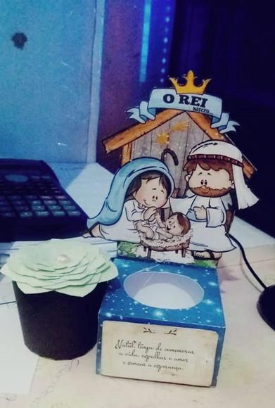Arquivo Corte Caixa Suculenta Natal Biblico