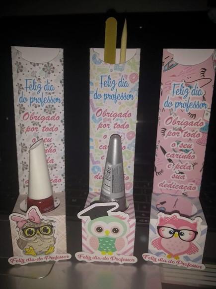 Arquivo corte caixinha esmalte