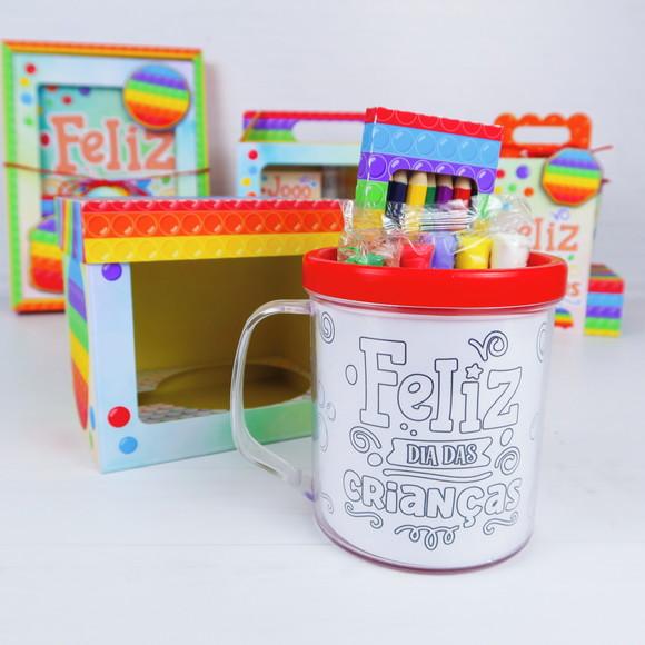 ARQUIVO CORTE KIT CANECA DIA DAS CRIANÇAS