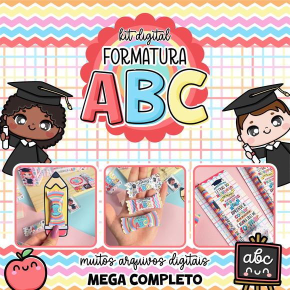 Arquivo Corte Kit Formatura Abc