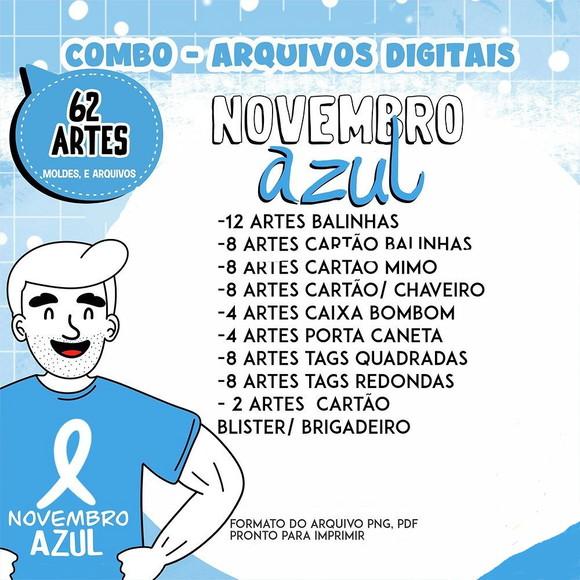 Arquivo Corte Kit Novembro Azul