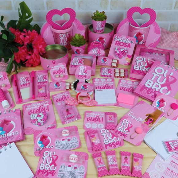 Arquivo Corte Kit Outubro Rosa Completo