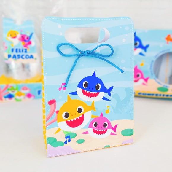 ARQUIVO CORTE SACOLINHA BABY SHARK