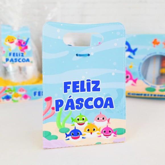 ARQUIVO CORTE SACOLINHA BABY SHARK