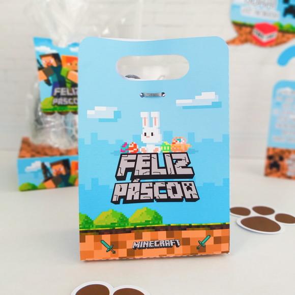 ARQUIVO CORTE SACOLINHA MINECRAFT