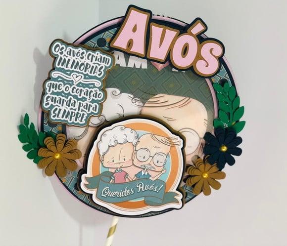 ARQUIVO CORTE TOPO DE BOLO DIA DOS AVÓS