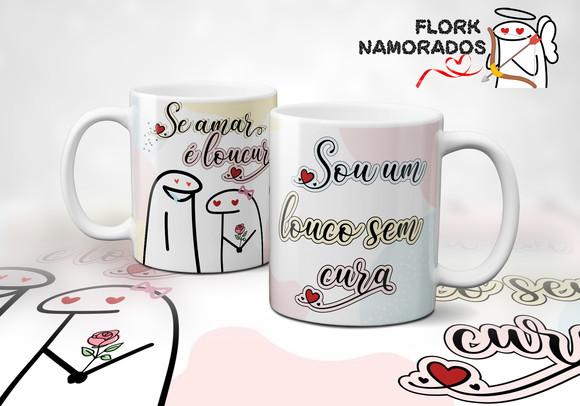 Arquivo Digital 30 Arte Caneca Dia dos Namorados