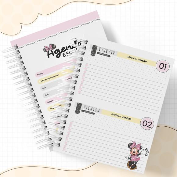 Arquivo Digital Agenda Escolar Minnie 2022