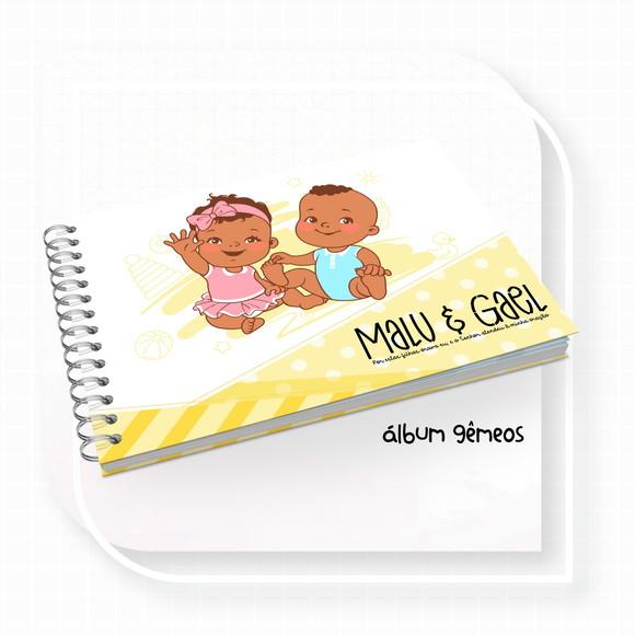 Arquivo Digital Álbum Bebê Gêmeos
