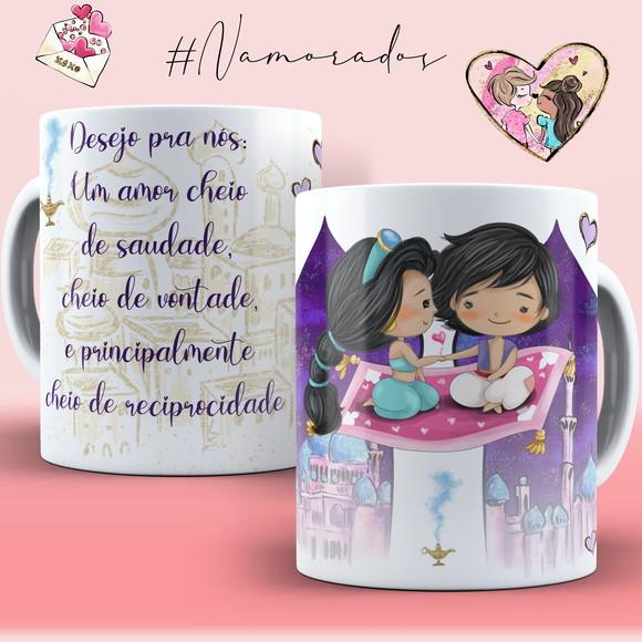 Arquivo Digital Arte Caneca Desenho Dia dos Namorados