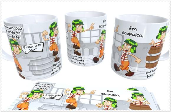 Arquivo Digital Arte Caneca Chaves