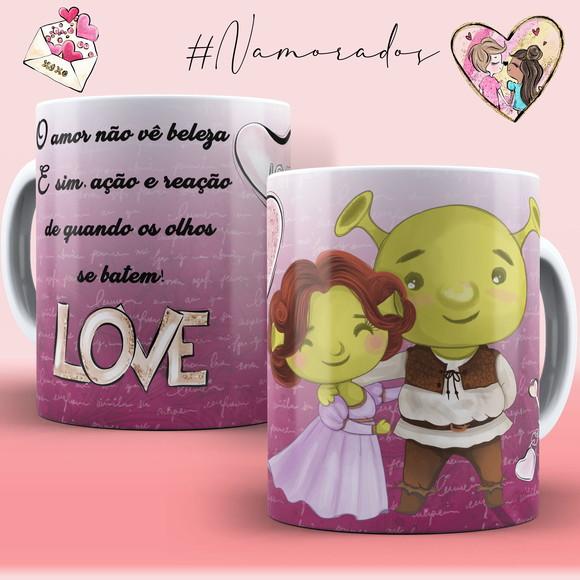 Arquivo Digital Arte Caneca Desenho Dia dos Namorados