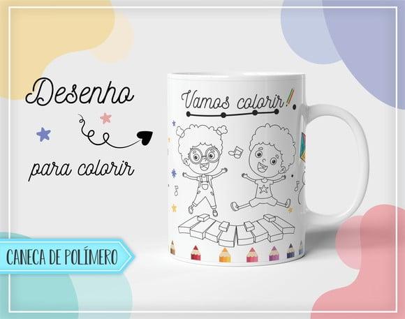 Arquivo Digital Arte Caneca DIA DAS CRIANÇAS