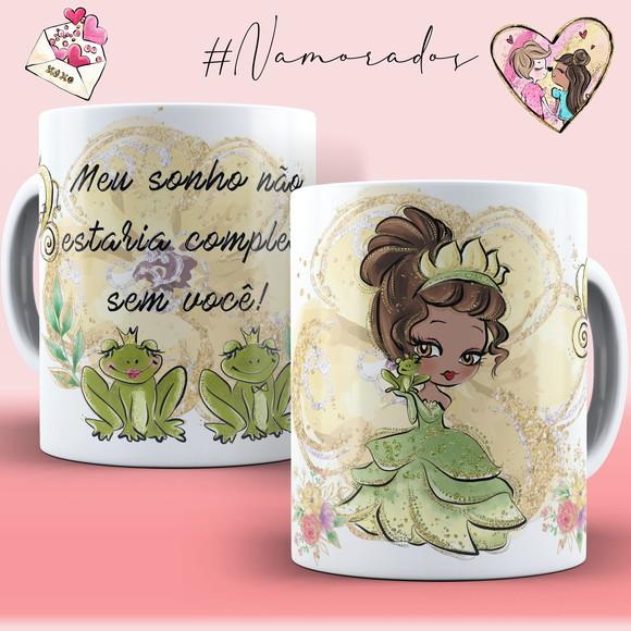 Arquivo Digital Arte Caneca Desenho Dia dos Namorados