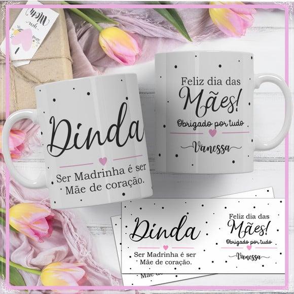 Arquivo Digital Arte Caneca Dia das Mães